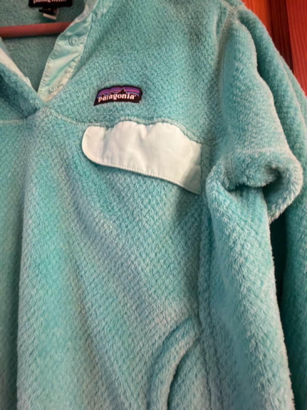 Patagonia Women's Pullover Fleece - Mint Green - Picture 4 of 4